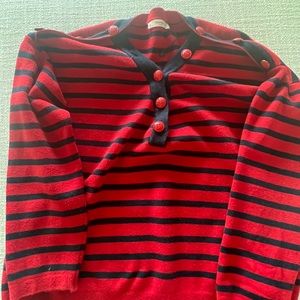 Mango v-neck sweatshirt.